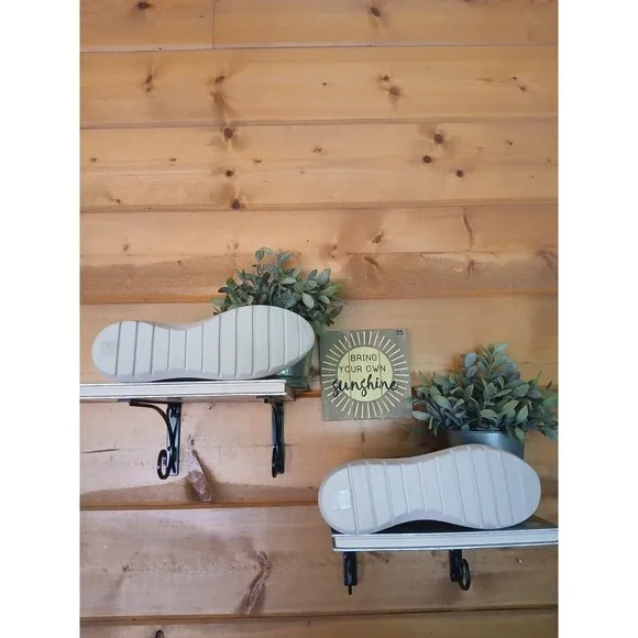 Brothers United Women's Connecticut Leather Sneaker Boots Taupe Suede Size 8 - Picture 7 of 10